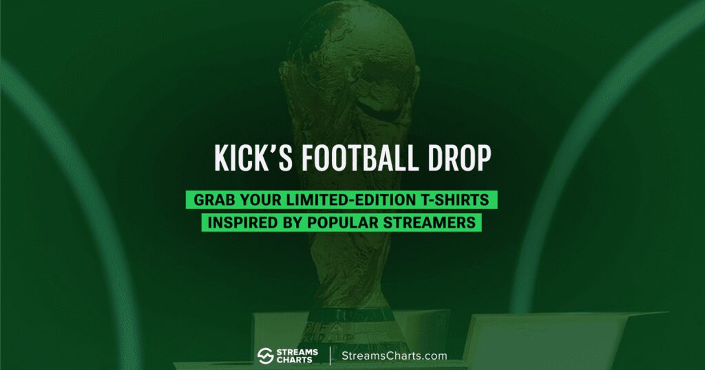 Kick Football Drop: Limited-Edition World Cup 2026 Jerseys Inspired by xQc, Westcol, LosPollosTV and More