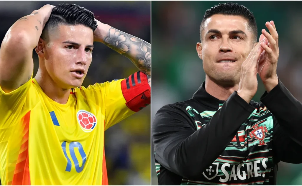 Cristiano Ronaldo and Portugal monitor Group K tension after James Rodriguez overshadows Colombia’s 2026 World Cup send-off with controversial moment