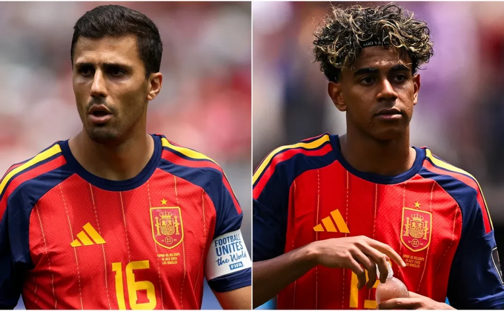Spain’s Rodri warns Lamine Yamal to ‘calm down a bit’ before 2026 World Cup semifinal against France
